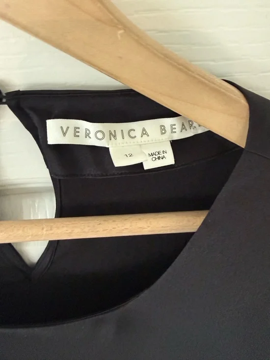 Veronica Beard Rula Ruched Silk Dress - Picture 12 of 14